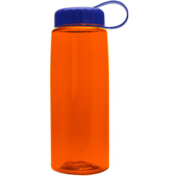 Flair Tritan™ Wide Mouth Sports Bottle, 26oz. - Tethered Lid