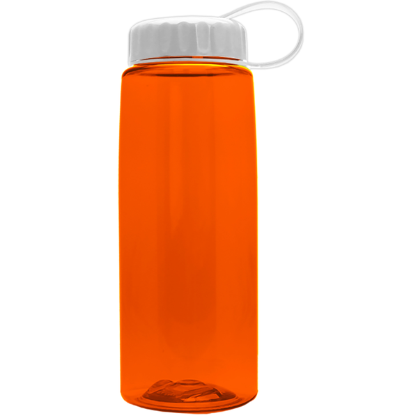 Flair Tritan™ Wide Mouth Sports Bottle, 26oz. - Tethered Lid