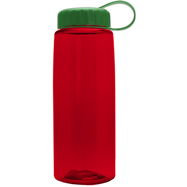 Flair Tritan™ Wide Mouth Sports Bottle, 26oz. - Tethered Lid