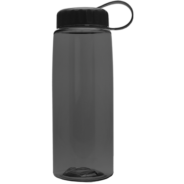 Flair Tritan™ Wide Mouth Sports Bottle, 26oz. - Tethered Lid