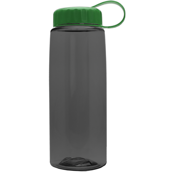 Flair Tritan™ Wide Mouth Sports Bottle, 26oz. - Tethered Lid