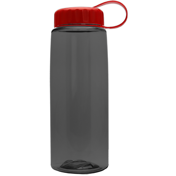 Flair Tritan™ Wide Mouth Sports Bottle, 26oz. - Tethered Lid