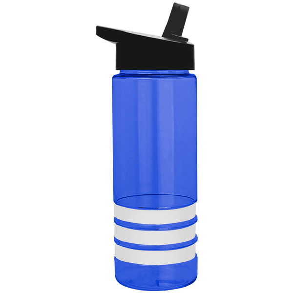 Sergeant Tritan™ Stripe Bottle, 24oz. - Flip Straw Lid