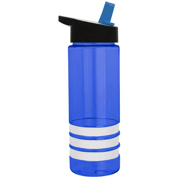 Sergeant Tritan™ Stripe Bottle, 24oz. - Flip Straw Lid