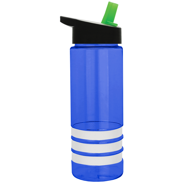 Sergeant Tritan™ Stripe Bottle, 24oz. - Flip Straw Lid
