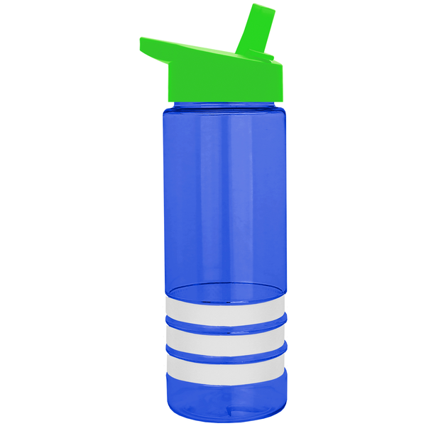 Sergeant Tritan™ Stripe Bottle, 24oz. - Flip Straw Lid