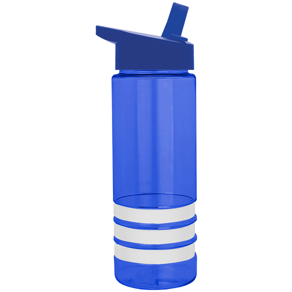 Sergeant Tritan™ Stripe Bottle, 24oz. - Flip Straw Lid