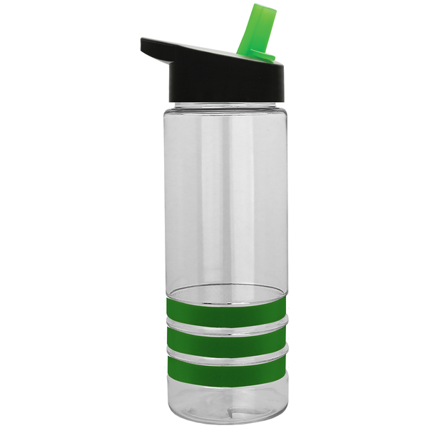 Sergeant Tritan™ Stripe Bottle, 24oz. - Flip Straw Lid