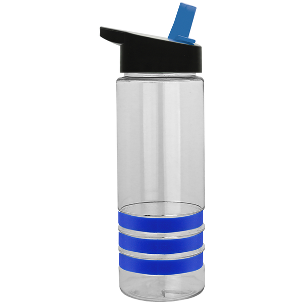 Sergeant Tritan™ Stripe Bottle, 24oz. - Flip Straw Lid