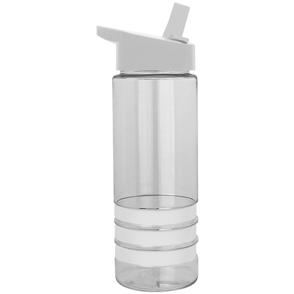 Sergeant Tritan™ Stripe Bottle, 24oz. - Flip Straw Lid