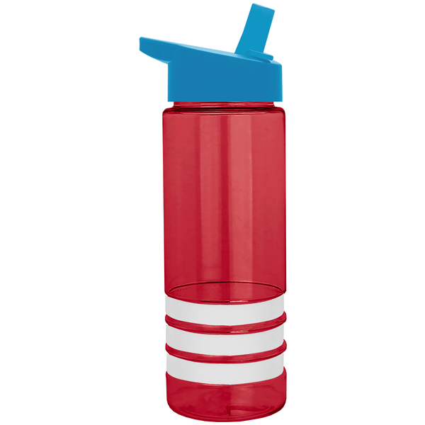 Sergeant Tritan™ Stripe Bottle, 24oz. - Flip Straw Lid