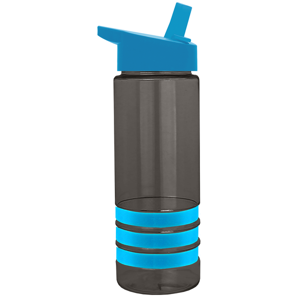 Sergeant Tritan™ Stripe Bottle, 24oz. - Flip Straw Lid