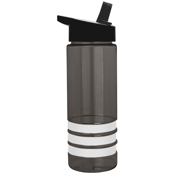 Sergeant Tritan™ Stripe Bottle, 24oz. - Flip Straw Lid
