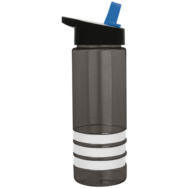 Sergeant Tritan™ Stripe Bottle, 24oz. - Flip Straw Lid