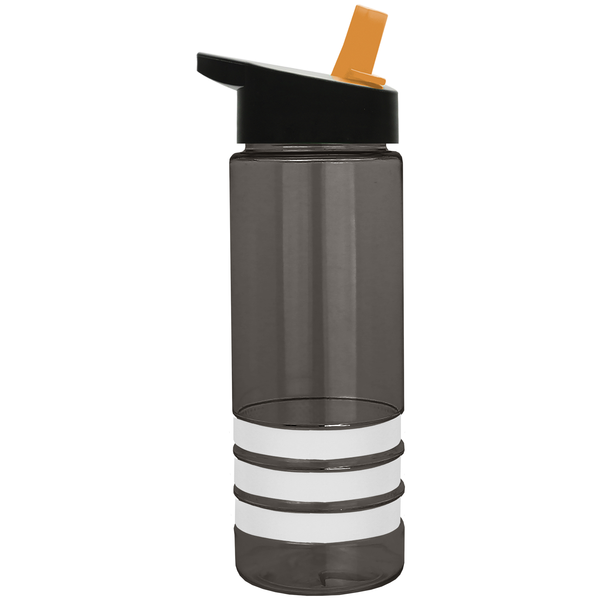 Sergeant Tritan™ Stripe Bottle, 24oz. - Flip Straw Lid