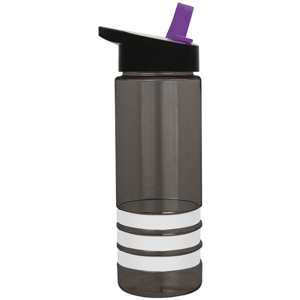 Sergeant Tritan™ Stripe Bottle, 24oz. - Flip Straw Lid