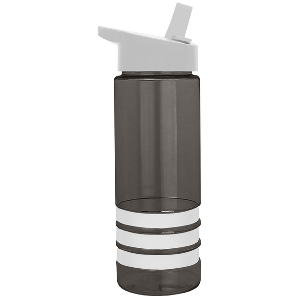 Sergeant Tritan™ Stripe Bottle, 24oz. - Flip Straw Lid