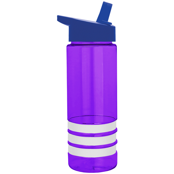 Sergeant Tritan™ Stripe Bottle, 24oz. - Flip Straw Lid