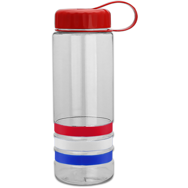 Sergeant Tritan™ Stripe Bottle, 24oz. - Tethered Lid