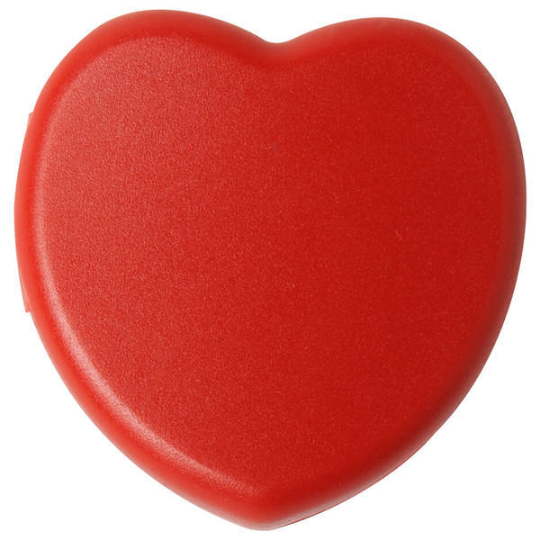 Heart Pocket Pill Box, Single Compartment