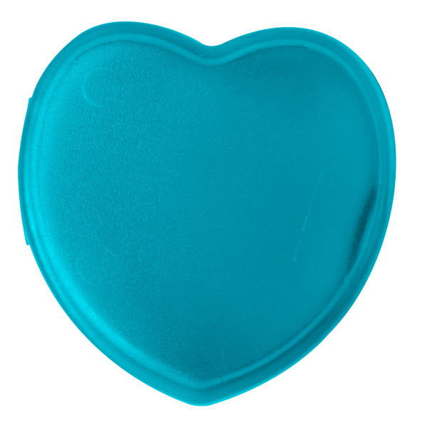 Heart Pocket Pill Box, Single Compartment