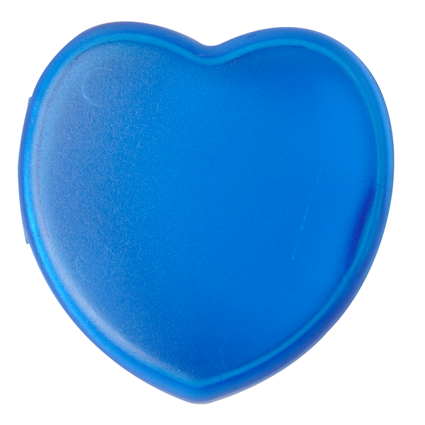 Heart Pocket Pill Box, Single Compartment
