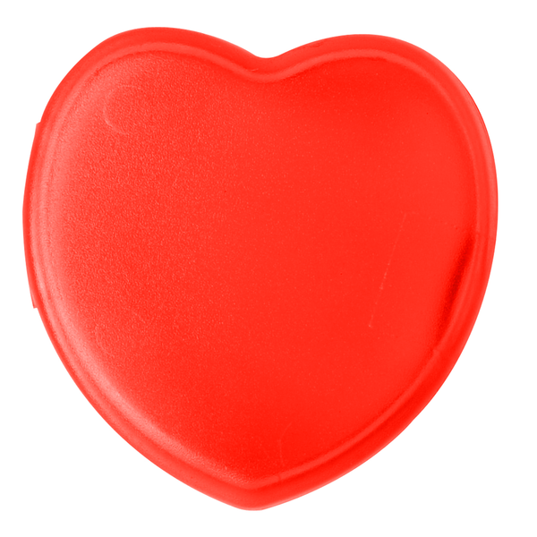 Heart Pocket Pill Box, Single Compartment
