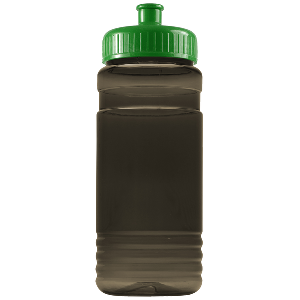 Groove Tritan™ Transparent Sports Bottle, 20oz. - Push Pull Lid