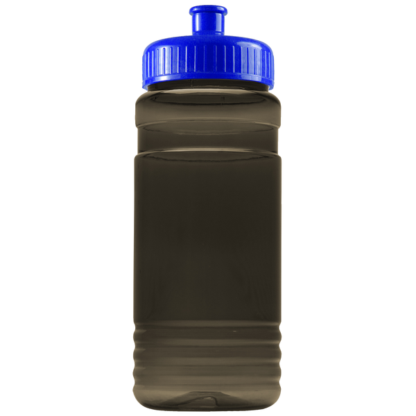 Groove Tritan™ Transparent Sports Bottle, 20oz. - Push Pull Lid