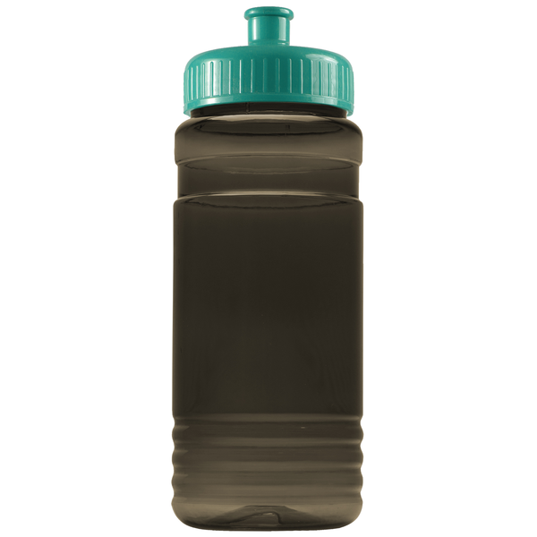 Groove Tritan™ Transparent Sports Bottle, 20oz. - Push Pull Lid
