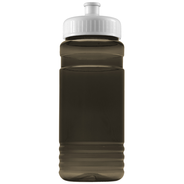 Groove Tritan™ Transparent Sports Bottle, 20oz. - Push Pull Lid