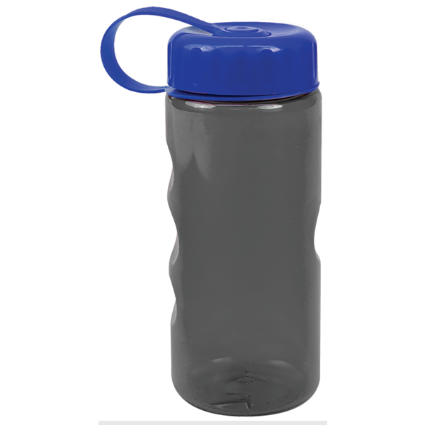 Finger Grip Tritan™ Translucent Bottle, 22oz. - Tethered Lid