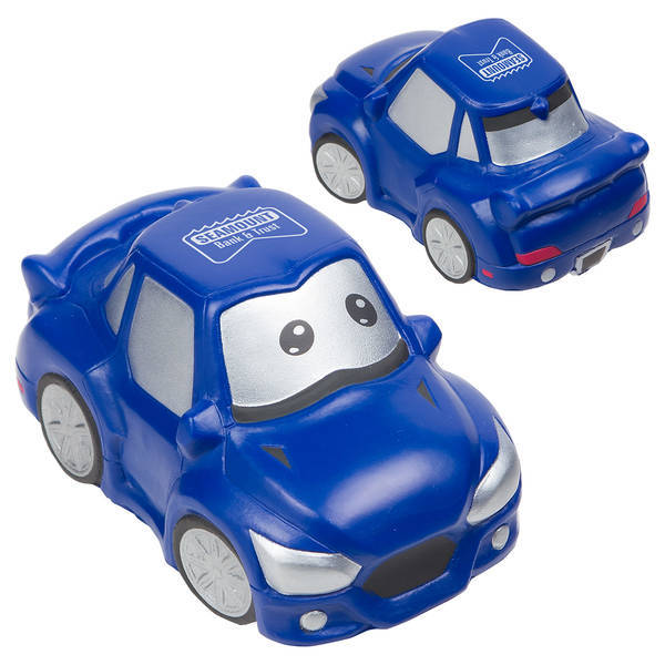 Cute Blue Car Stress Reliever