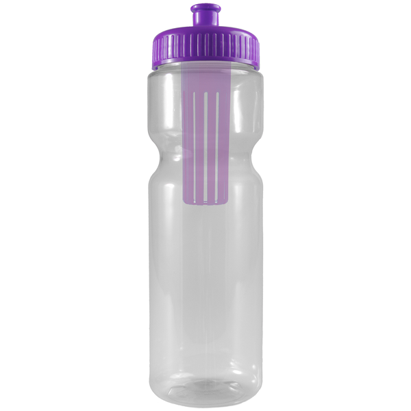 Melangé Fruit Infuser Bottle, 28oz. - Push Pull Lid