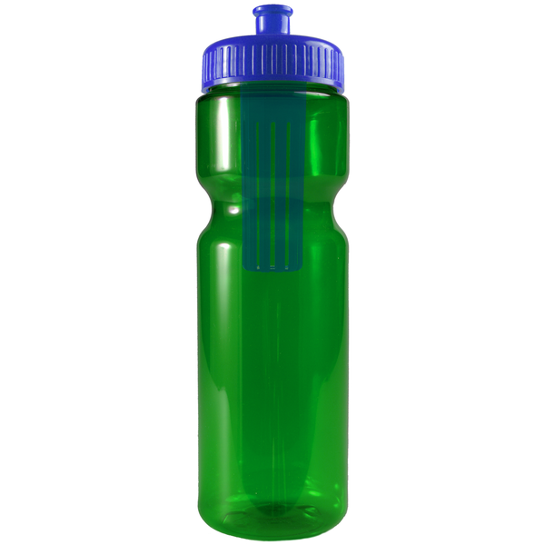 Melangé Fruit Infuser Bottle, 28oz. - Push Pull Lid