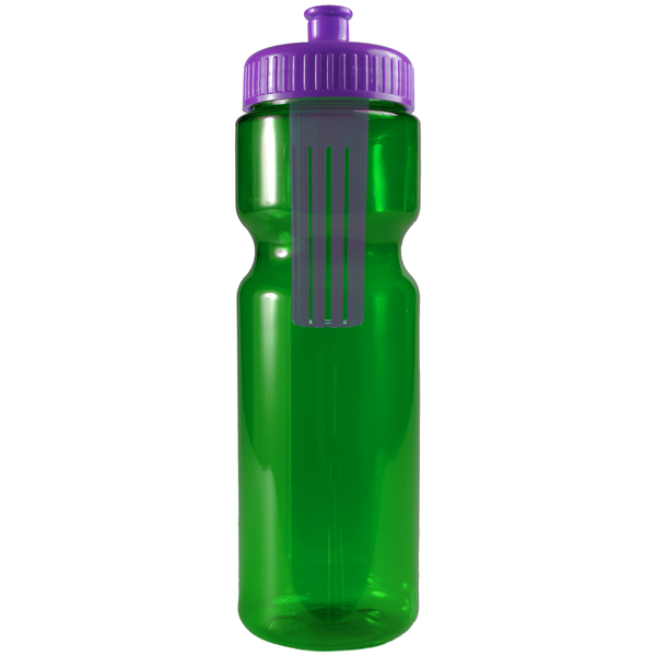 Melangé Fruit Infuser Bottle, 28oz. - Push Pull Lid
