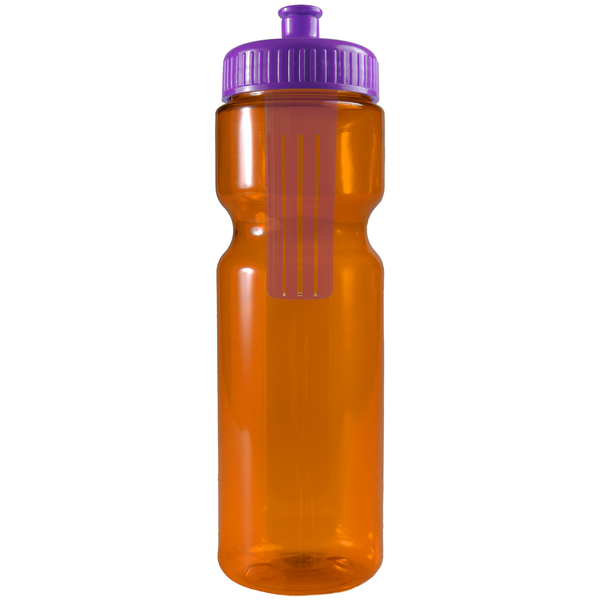 Melangé Fruit Infuser Bottle, 28oz. - Push Pull Lid