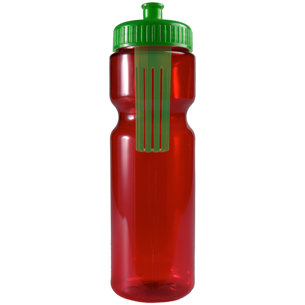 Melangé Fruit Infuser Bottle, 28oz. - Push Pull Lid