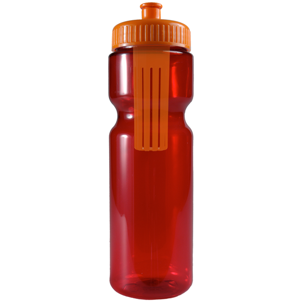 Melangé Fruit Infuser Bottle, 28oz. - Push Pull Lid