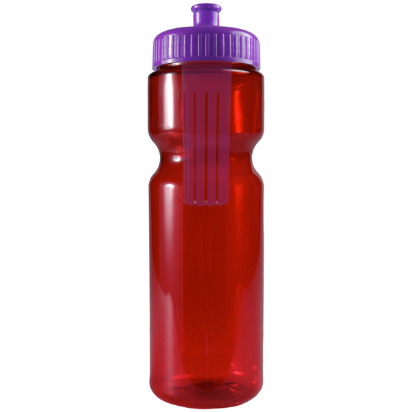 Melangé Fruit Infuser Bottle, 28oz. - Push Pull Lid