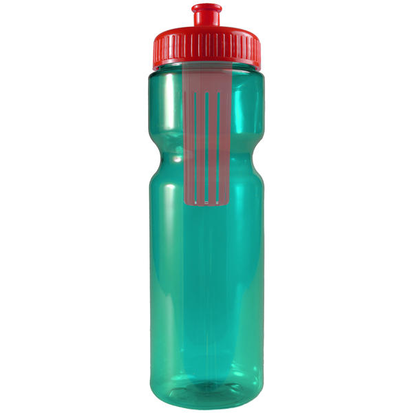 Melangé Fruit Infuser Bottle, 28oz. - Push Pull Lid
