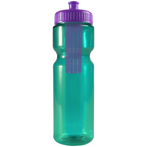 Melangé Fruit Infuser Bottle, 28oz. - Push Pull Lid