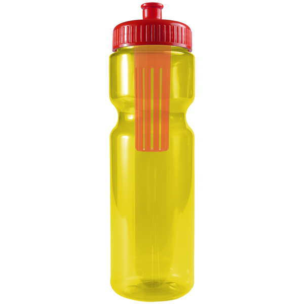 Melangé Fruit Infuser Bottle, 28oz. - Push Pull Lid