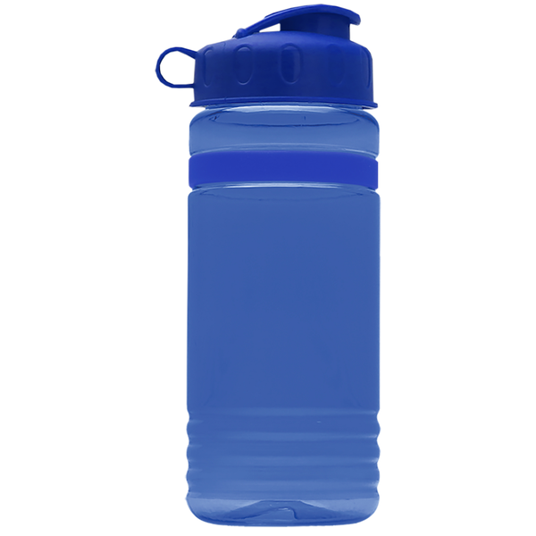 Grip Stripe Tritan™ Bottle, 20oz. - Flip Top Lid