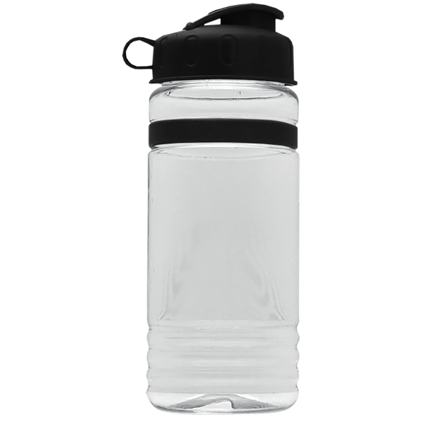 Grip Stripe Tritan™ Bottle, 20oz. - Flip Top Lid