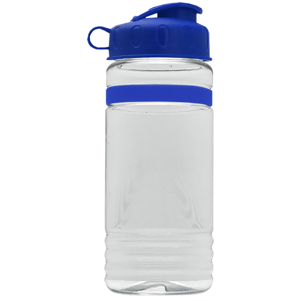 Grip Stripe Tritan™ Bottle, 20oz. - Flip Top Lid