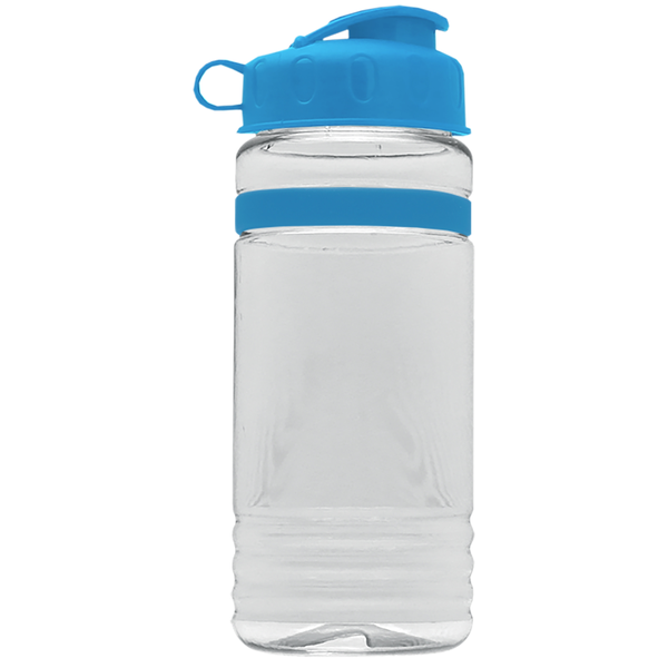 Grip Stripe Tritan™ Bottle, 20oz. - Flip Top Lid