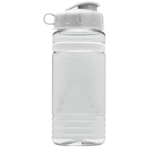 Grip Stripe Tritan™ Bottle, 20oz. - Flip Top Lid