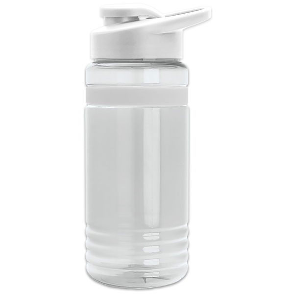 Grip Stripe Tritan™ Bottle, 20oz. - Drink Thru Lid