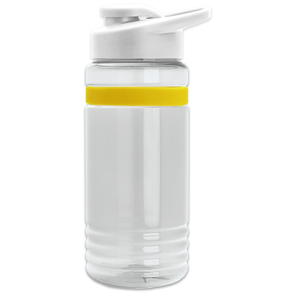 Grip Stripe Tritan™ Bottle, 20oz. - Drink Thru Lid